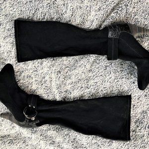 Donald J. Pliner Suede Boots -Vero Cuoio